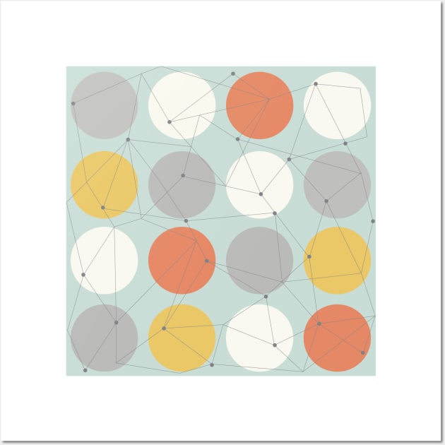 Vintage Circles Wall Art by machmigo